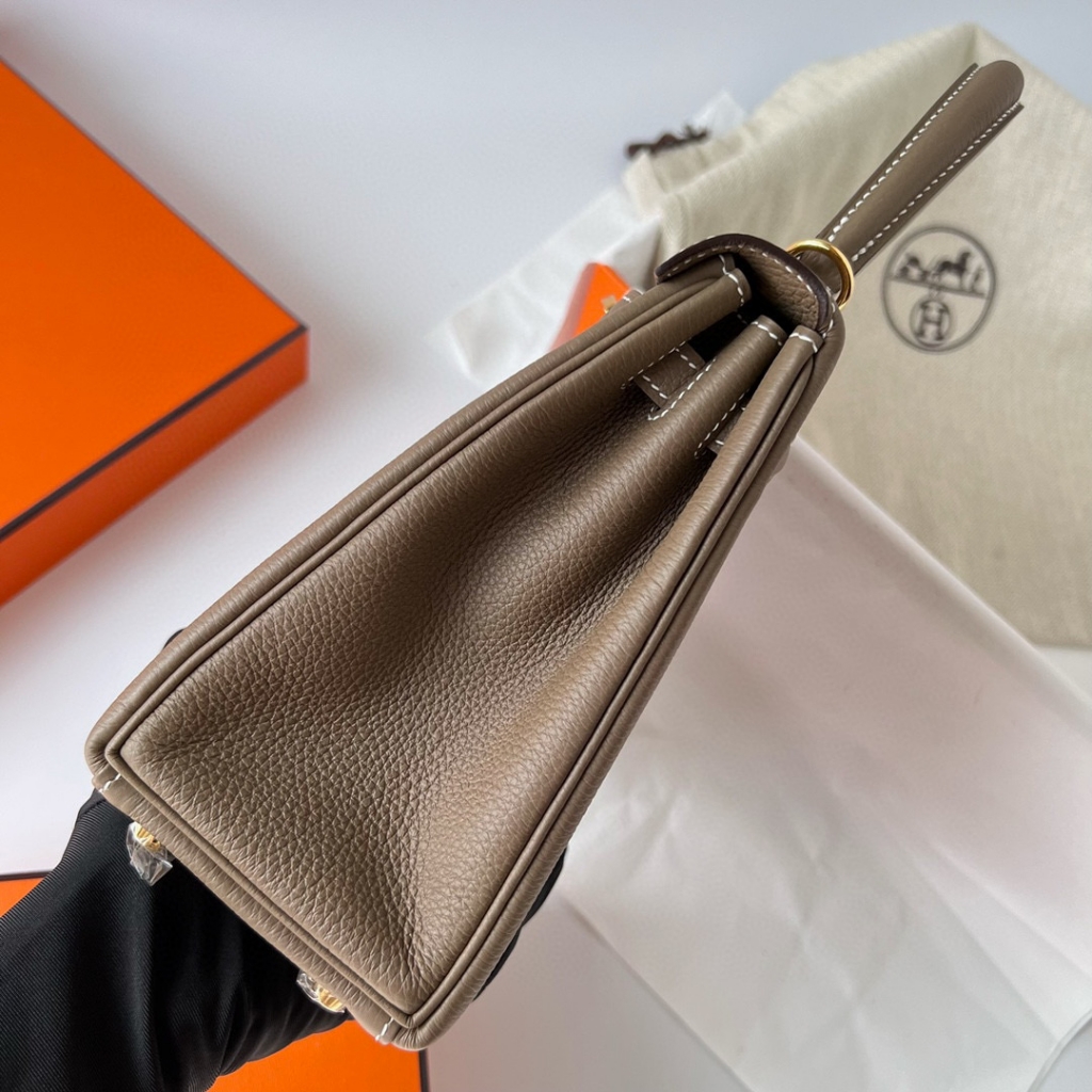 KELLY 25CM EPSOM 18 ETOUPE GHW KELLY 25CM EPSOM 18 ETOUPE GHW