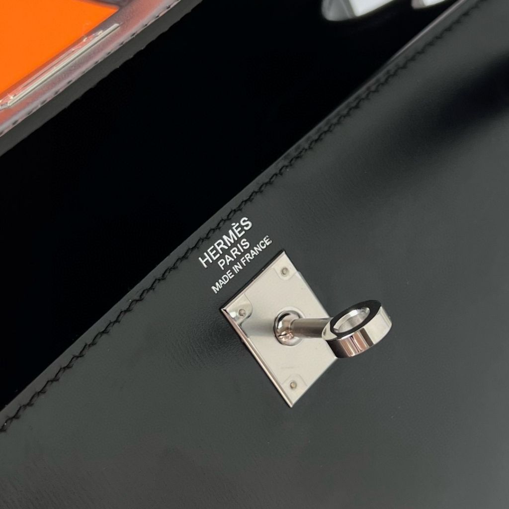 KELLY 25CM BOX 89 NOIR PHW