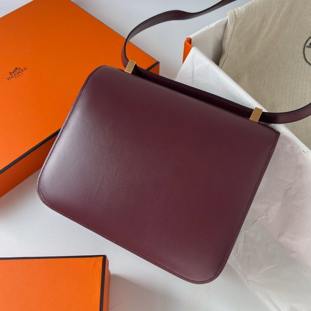 CONSTANCE 24CM BOX 57 BORDEAUX GHW