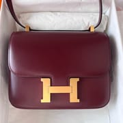 CONSTANCE 24CM BOX 57 BORDEAUX GHW