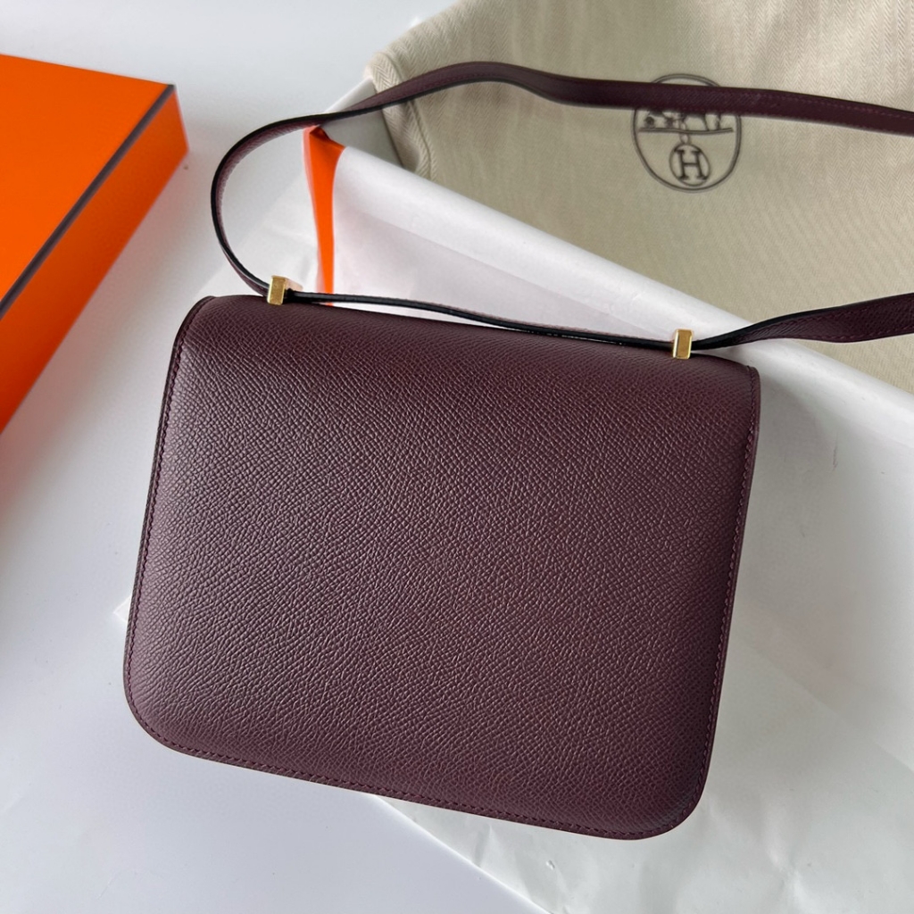 CONSTANCE 18CM EPSOM 0G ROUGE SELLIER GHW