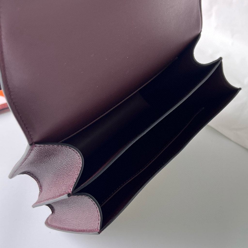 CONSTANCE 18CM EPSOM 0G ROUGE SELLIER GHW