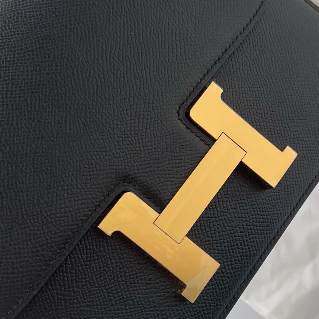 CONSTANCE 24CM EPSOM 镜子款 89 NOIR GHW