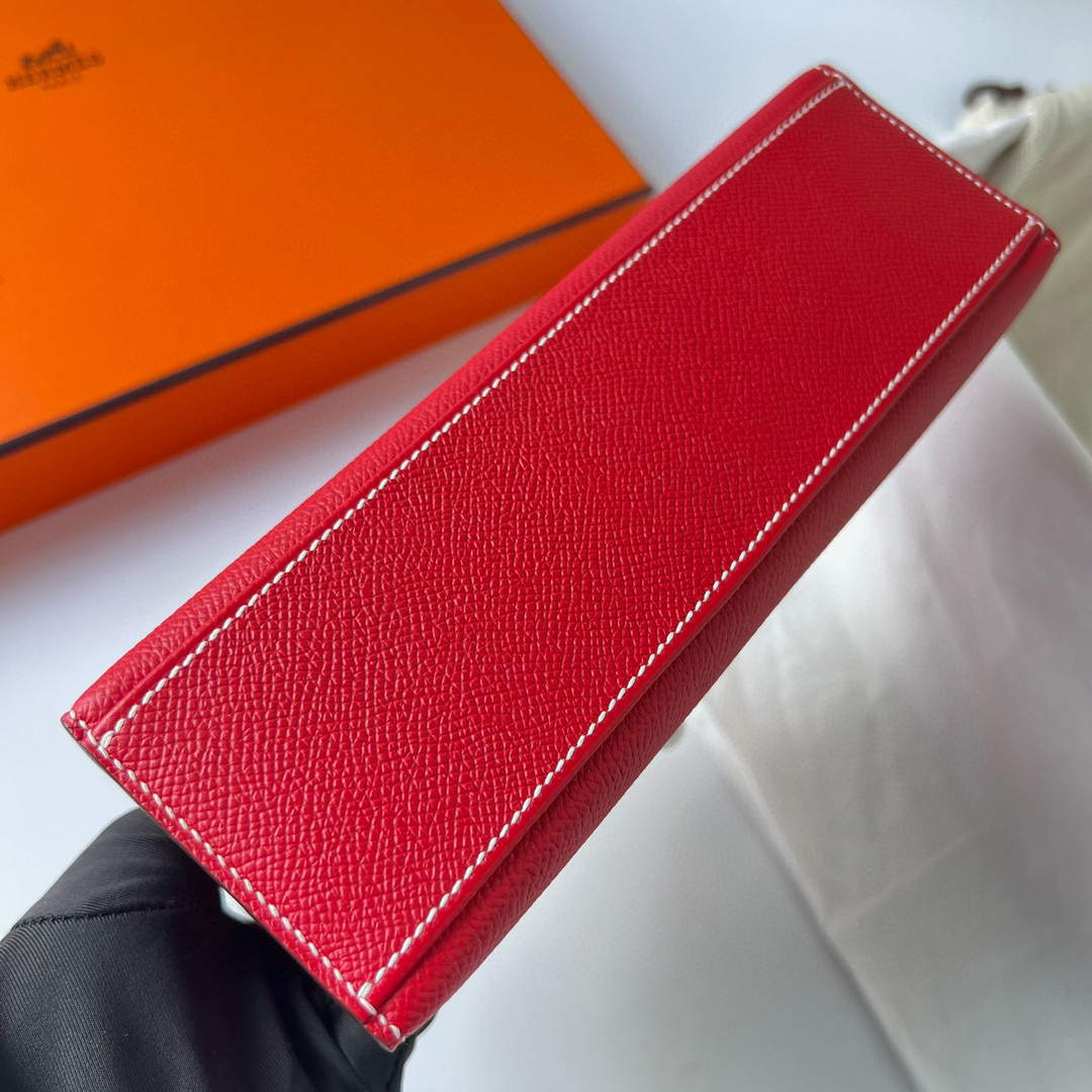 KELLY POCHETTE EPSOM Q5 ROSE CASAQUE PHW KELLY POCHETTE EPSOM Q5 ROSE CASAQUE PHW
