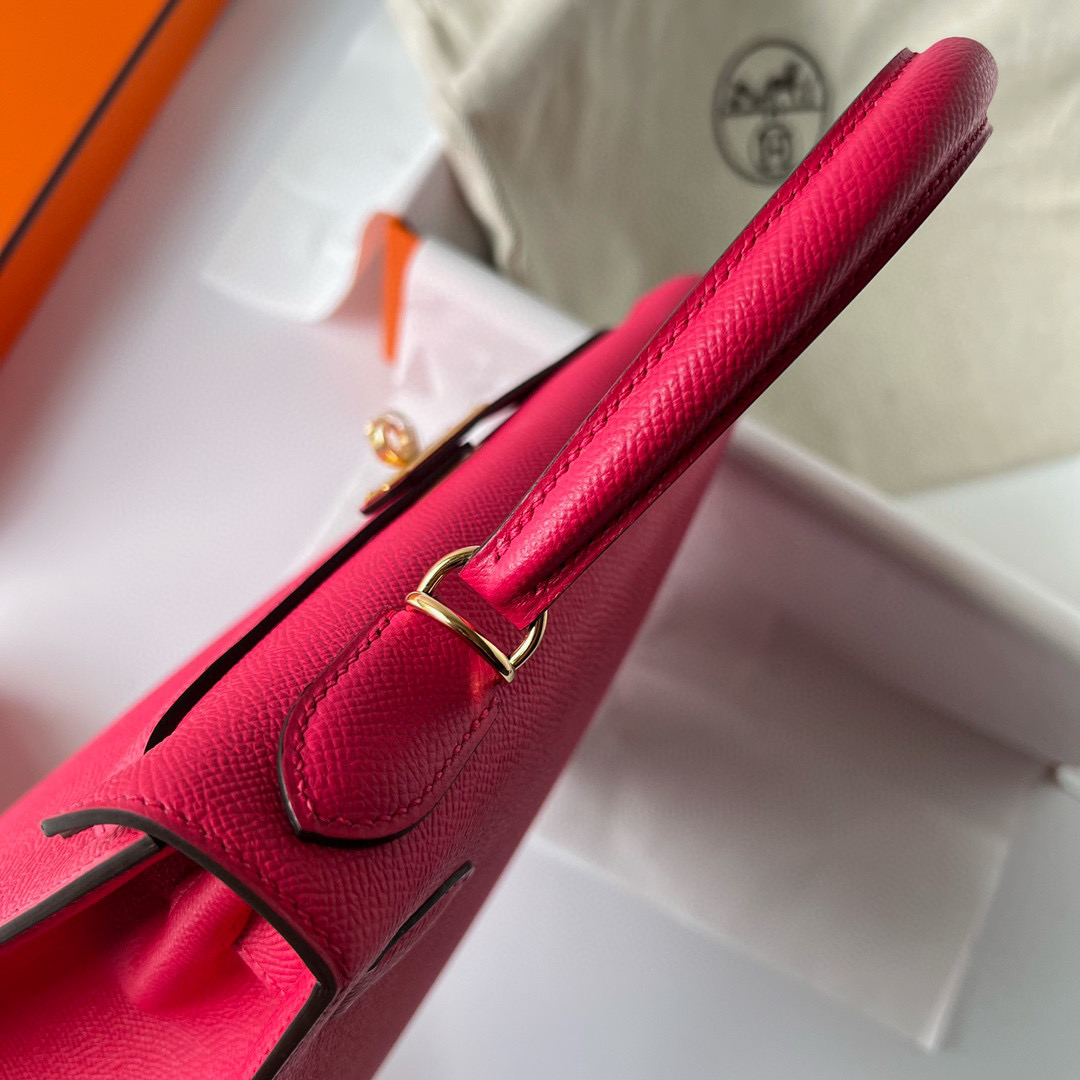 KELLY 28CM EPSOM A5 BOUGANINVILLER GHW KELLY 28CM EPSOM A5 BOUGANINVILLER GHW