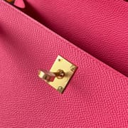 KELLY POCHETTE EPSOM 8W ROSE AZALEE GHW