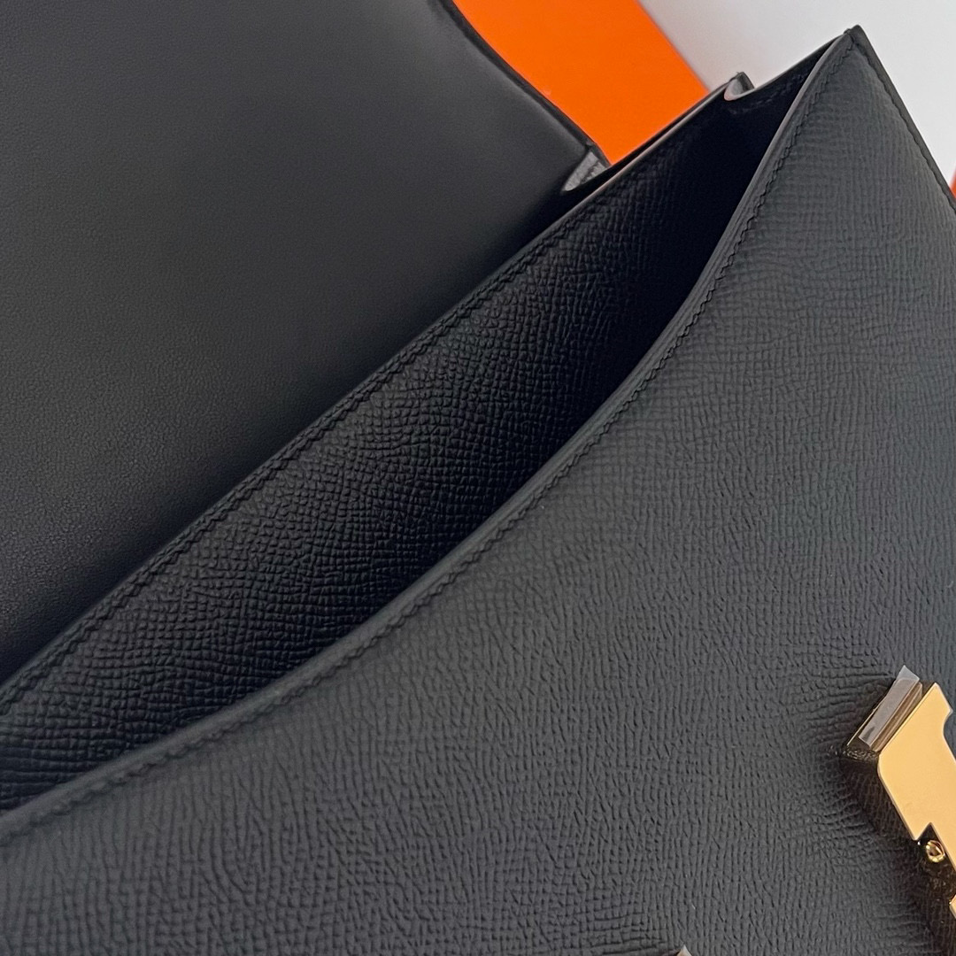 CONSTANCE 24CM EPSOM 89 NOIR GHW