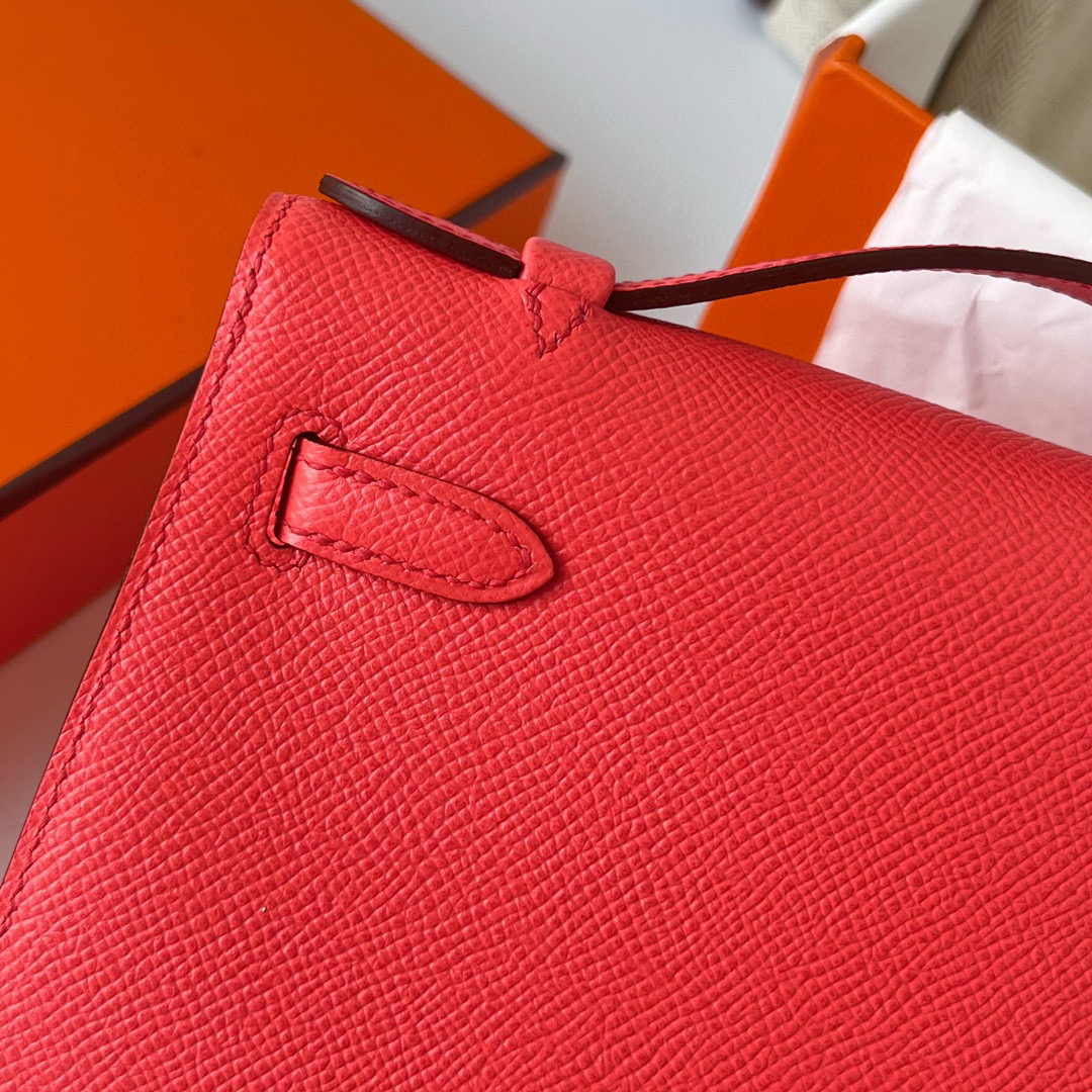 KELLY POCHETTE EPSOM 0E ROSE TEXAS GHW
