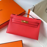 KELLY POCHETTE EPSOM 0E ROSE TEXAS GHW