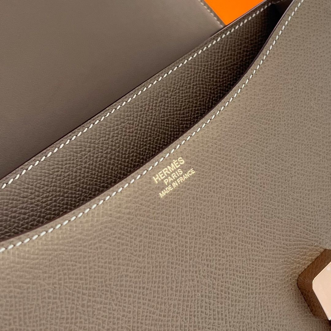 CONSTANCE 24CM EPSOM 18 ETOUPE ROSE GOLD HARDWARE