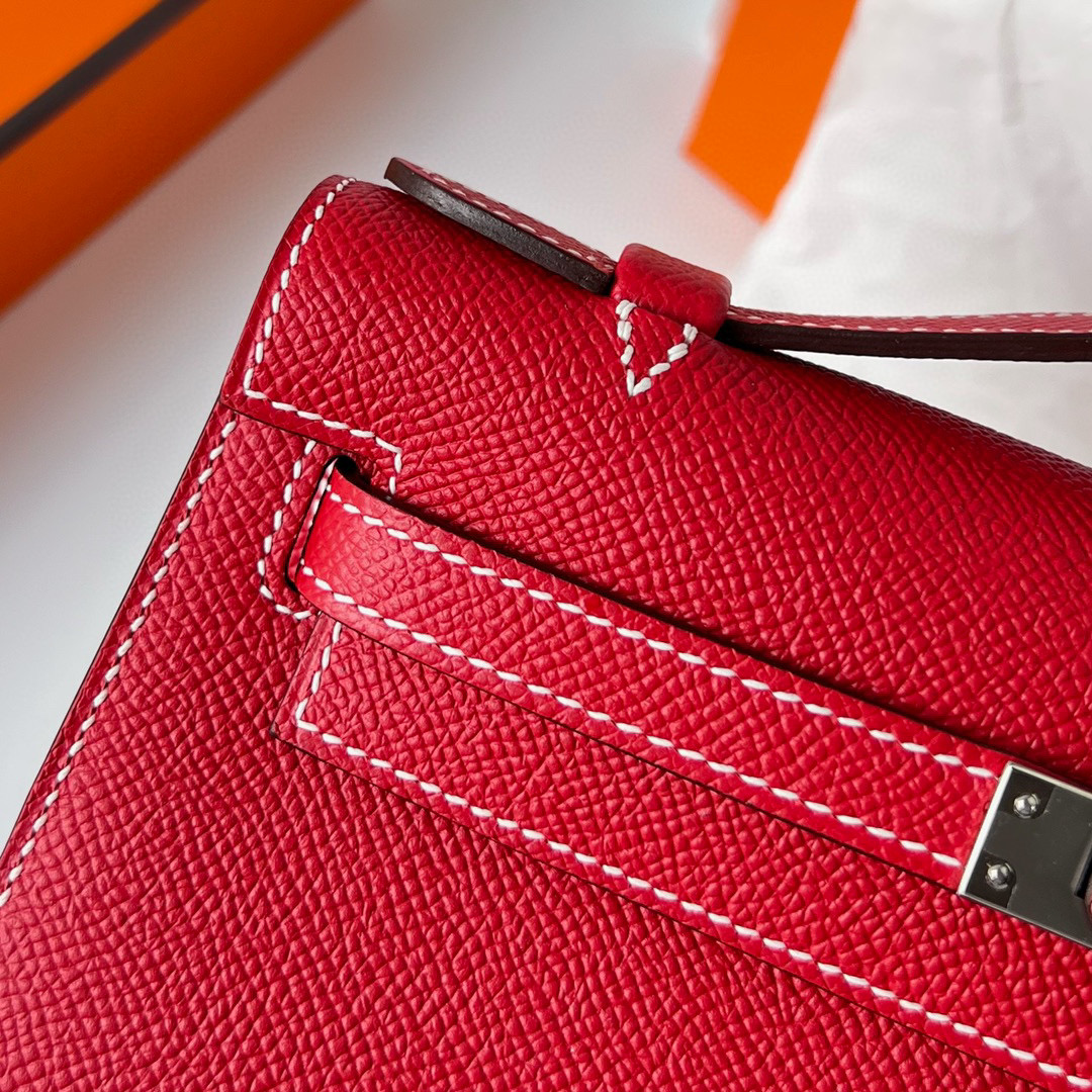 KELLY POCHETTE EPSOM Q5 ROSE CASAQUE PHW KELLY POCHETTE EPSOM Q5 ROSE CASAQUE PHW