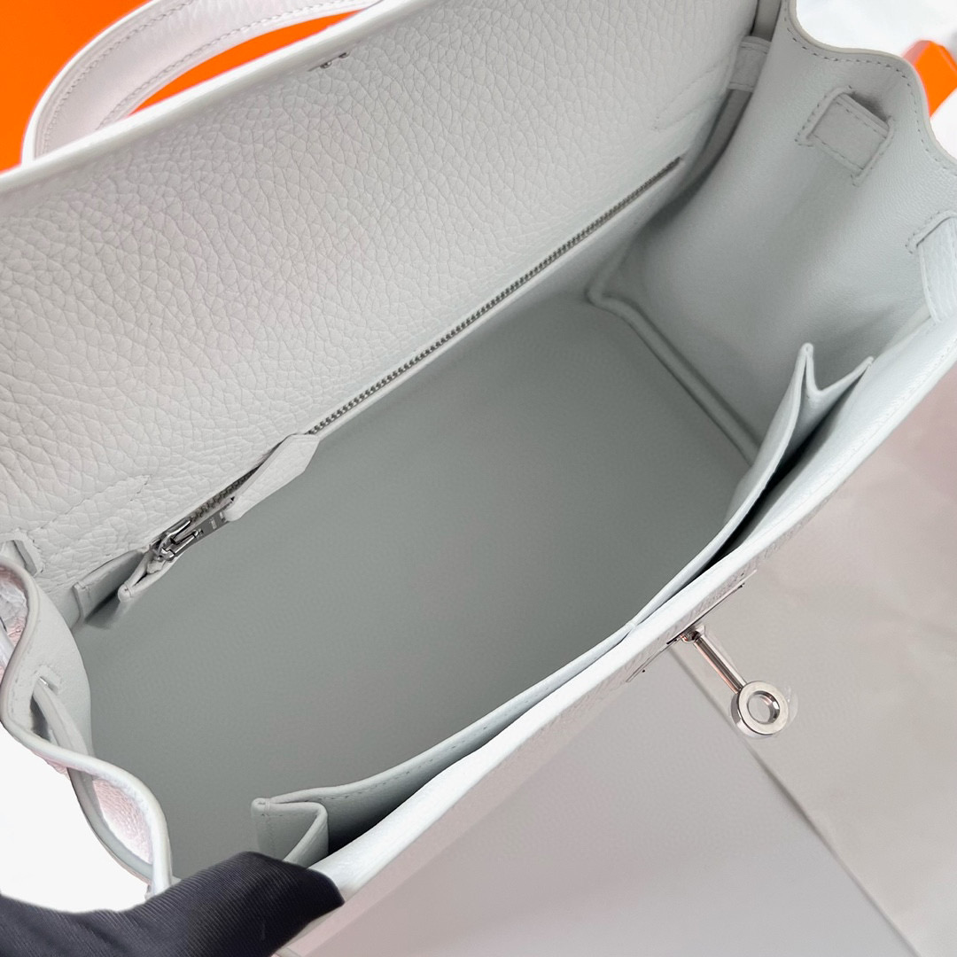 KELLY 28CM TAURILLON CLEMENCE 01 PURE WHITE PHW KELLY 28CM TAURILLON CLEMENCE 01 PURE WHITE PHW