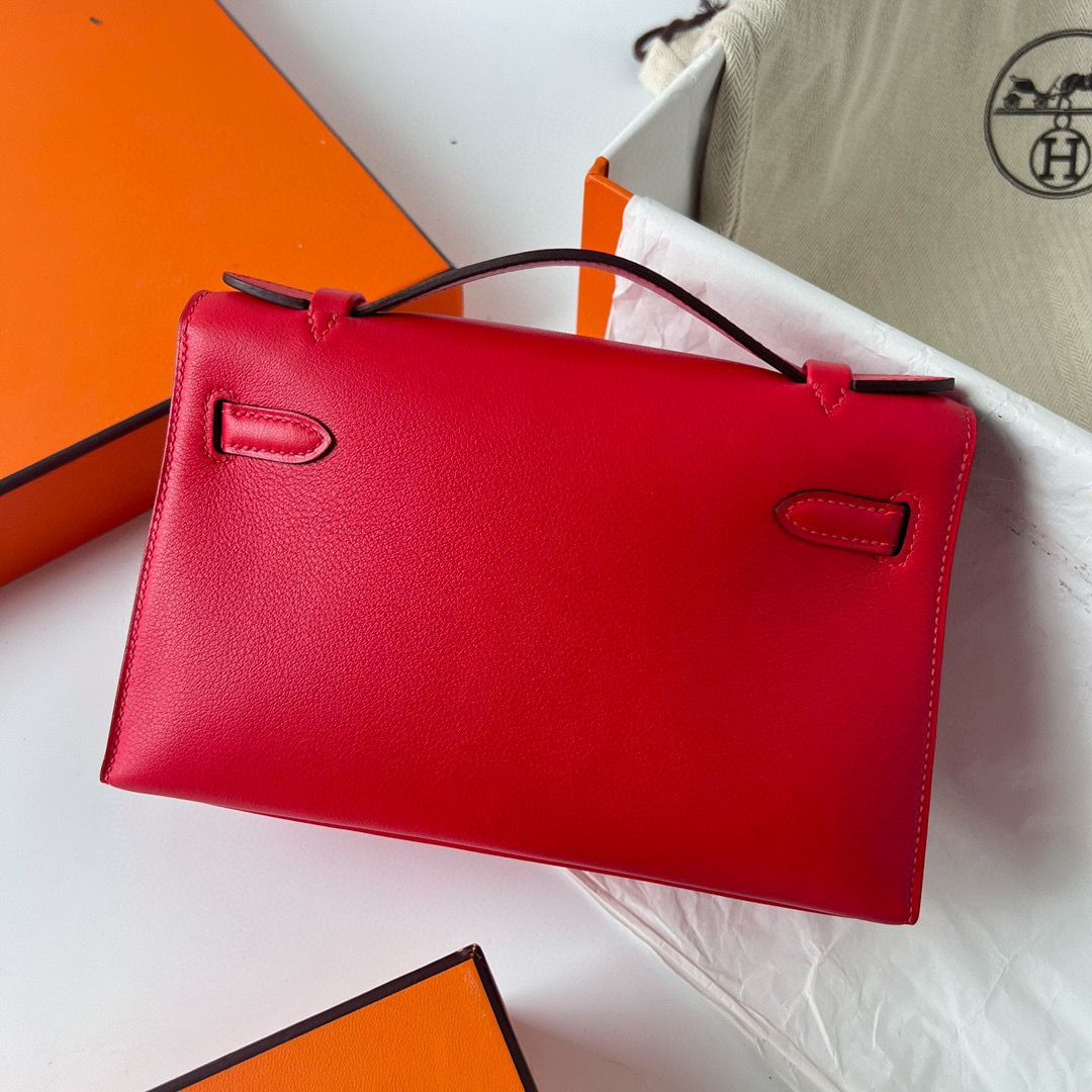 KELLY POCHETTE SWIFT S3 ROSE DE COEUR GHW