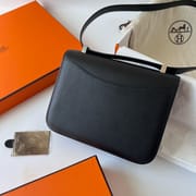 CONSTANCE 24CM EPSOM 镜子款 89 NOIR SILVER HARDWARE
