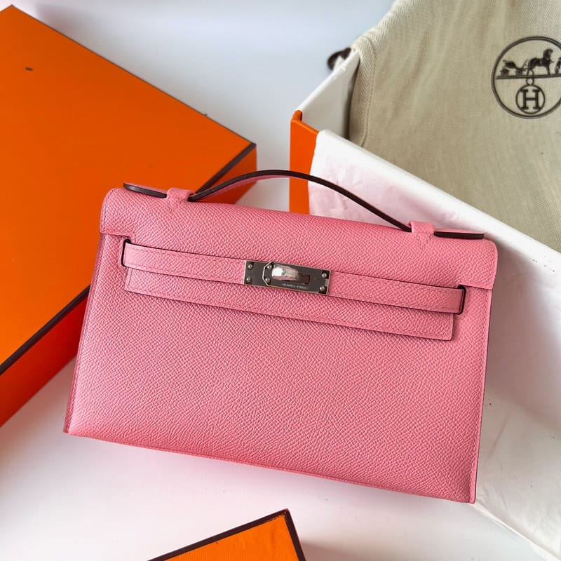 Kelly Pochette Epsom 1Q Rose Confetti Phw