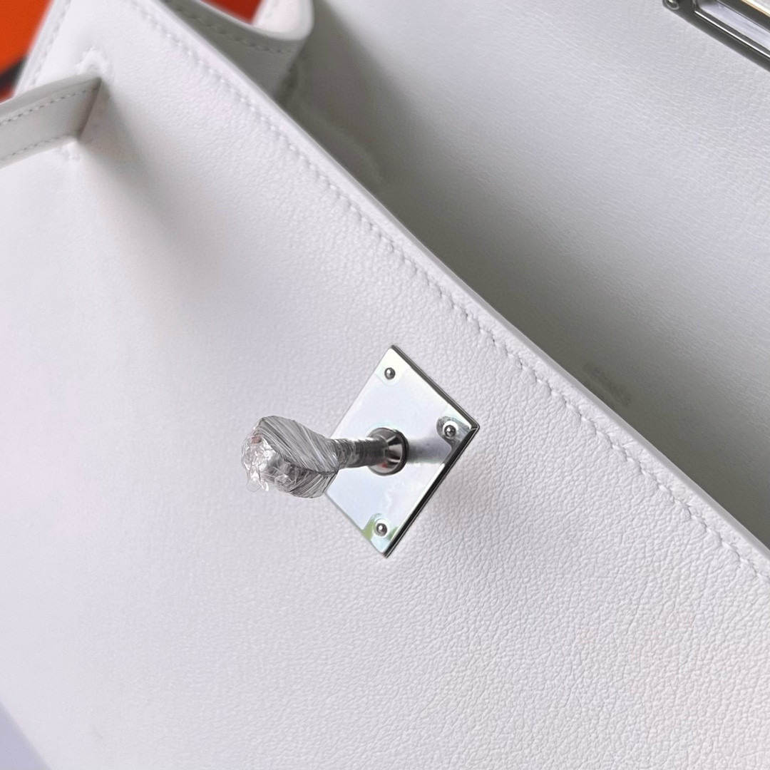 KELLY POCHETTE SWIFT 01 WHITE PHW