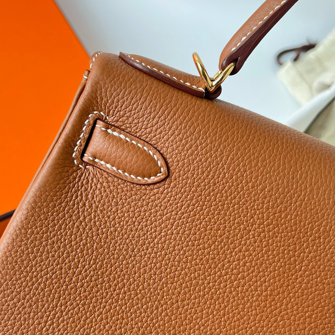 KELLY 28CM TAURILLON CLEMENCE 37 GOLD GHW