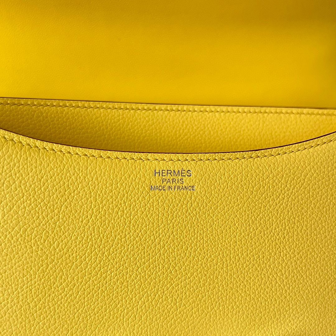 CONSTANCE 24CM EVERCOLOR 9O JAUNE DE NAPLES SILVER HARDWARE
