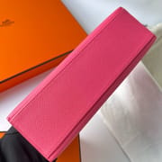 KELLY POCHETTE EPSOM 8W ROSE AZALEE GHW