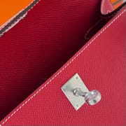KELLY POCHETTE EPSOM Q5 ROSE CASAQUE PHW