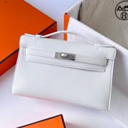 KELLY POCHETTE SWIFT 01 WHITE PHW
