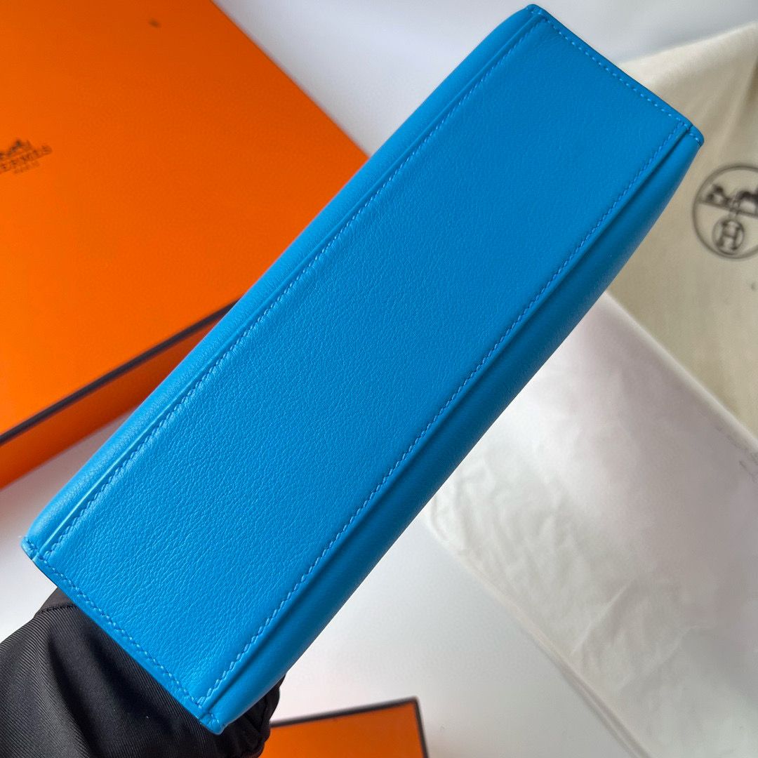 KELLY POCHETTE SWIFT B3 BLEU ZANZIBAR PHW