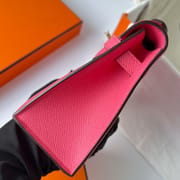 KELLY POCHETTE EPSOM 8W ROSE AZALEE GHW