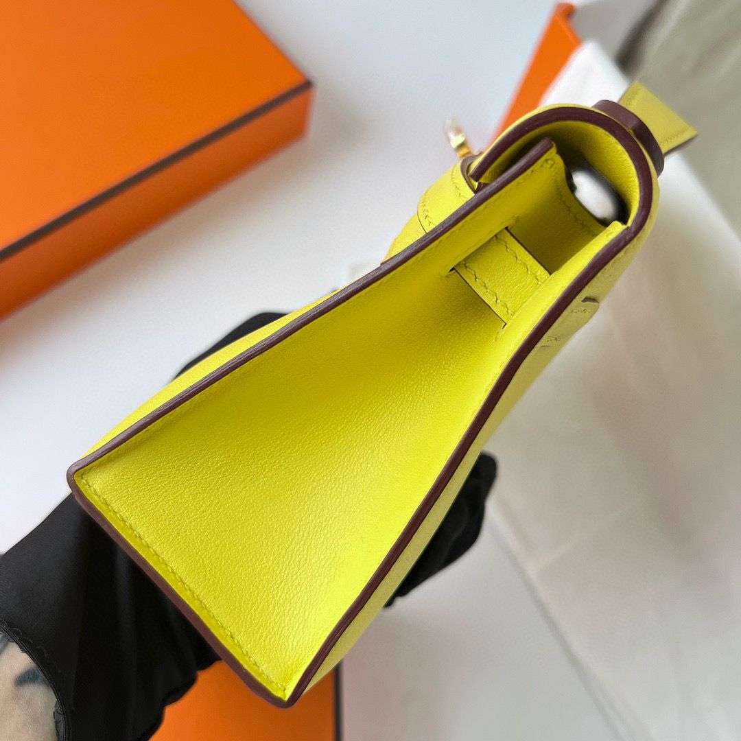KELLY POCHETTE SWIFT 9R LIME GHW