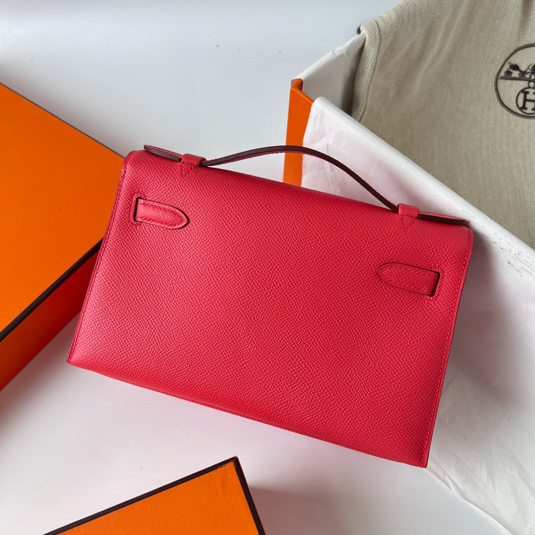 KELLY POCHETTE EPSOM T5 ROSE JAIPUR GHW KELLY POCHETTE EPSOM T5 ROSE JAIPUR GHW