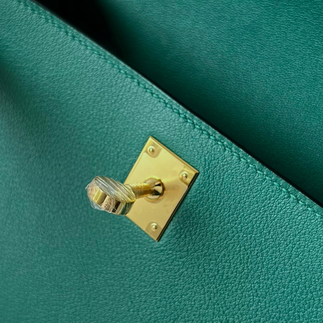 KELLY POCHETTE SWIFT Z6 MALACHITE GHW KELLY POCHETTE SWIFT Z6 MALACHITE GHW