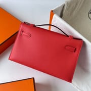 KELLY POCHETTE EPSOM 9T CAPUCINE GHW