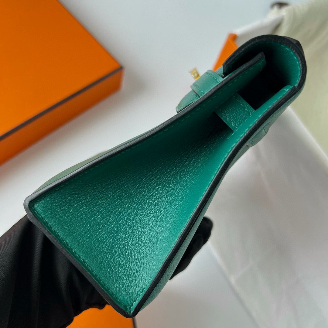 KELLY POCHETTE SWIFT Z6 MALACHITE GHW
