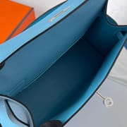 KELLY POCHETTE EPSOM P3 BLEU DU NORD PHW