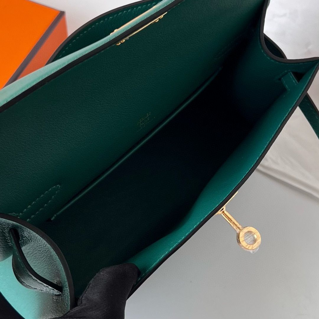 KELLY POCHETTE SWIFT Z6 MALACHITE GHW