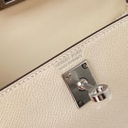 MINI KELLY EPSOM I2 NATA/1Z JAUNE POUSSIN/2S SESAME PHW