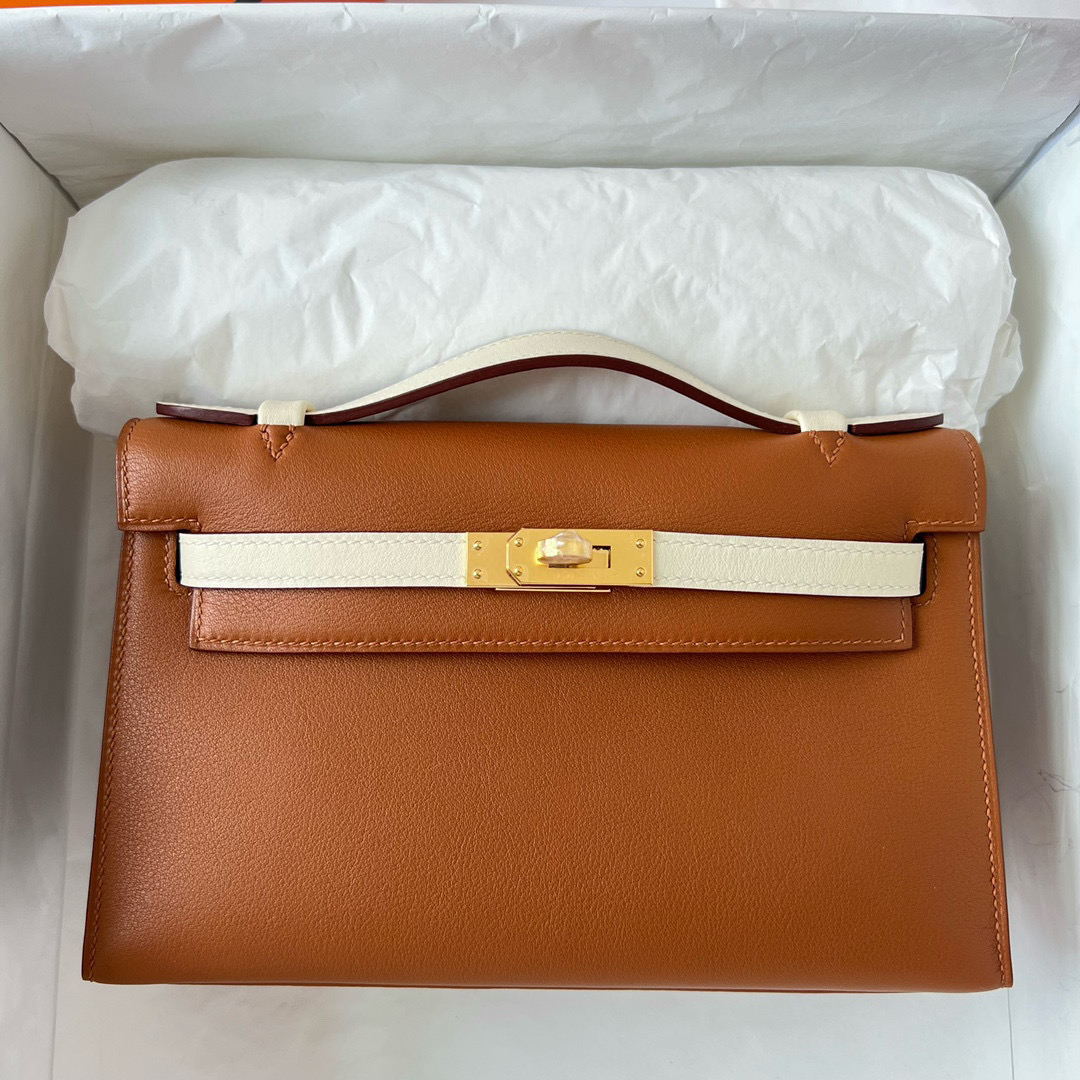 KELLY POCHETTE SWIFT 37 GOLD/I2 NATA GHW