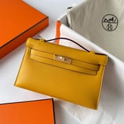 KELLY POCHETTE SWIFT 9D JAUNE AMBE GHW