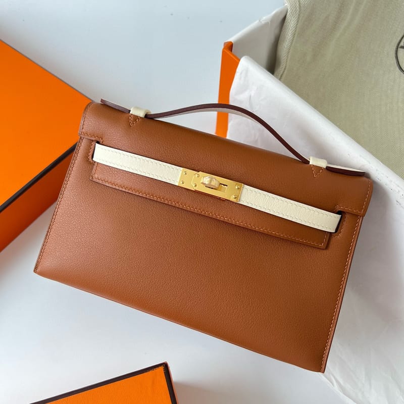 KELLY POCHETTE SWIFT 37 GOLD/I2 NATA GHW