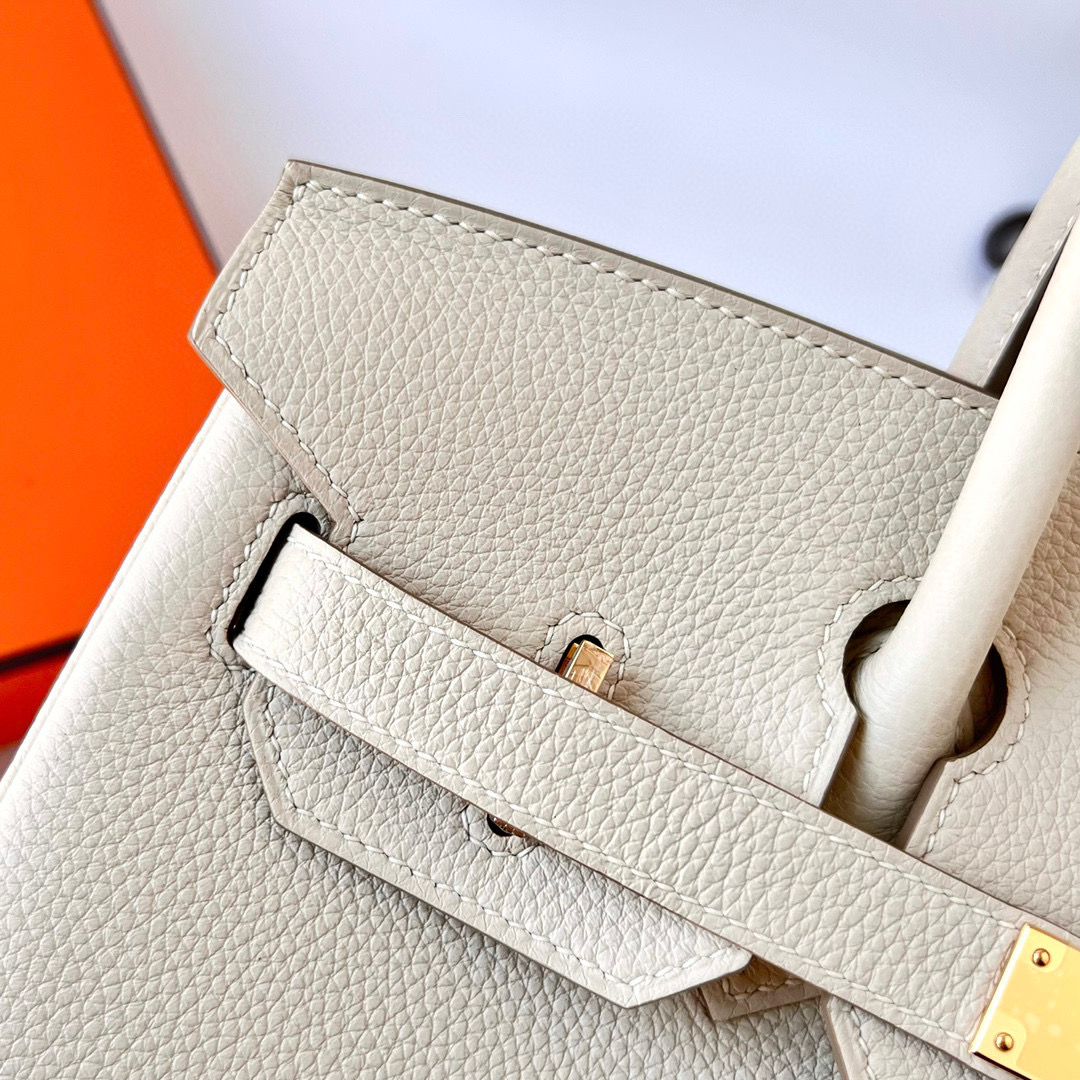 BIRKIN 30CM TAURILLON CLEMENCE 10 CRAIE GHW BIRKIN 30CM TAURILLON CLEMENCE 10 CRAIE GHW