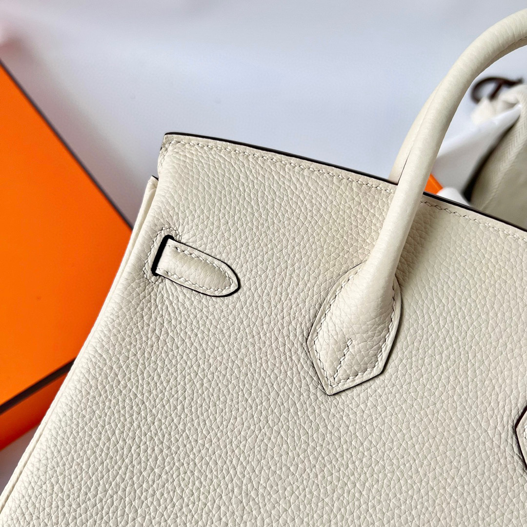 BIRKIN 25CM TAURILLON CLEMENCE I2 NATA PHW