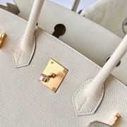 BIRKIN 30CM TAURILLON CLEMENCE 10 CRAIE GHW
