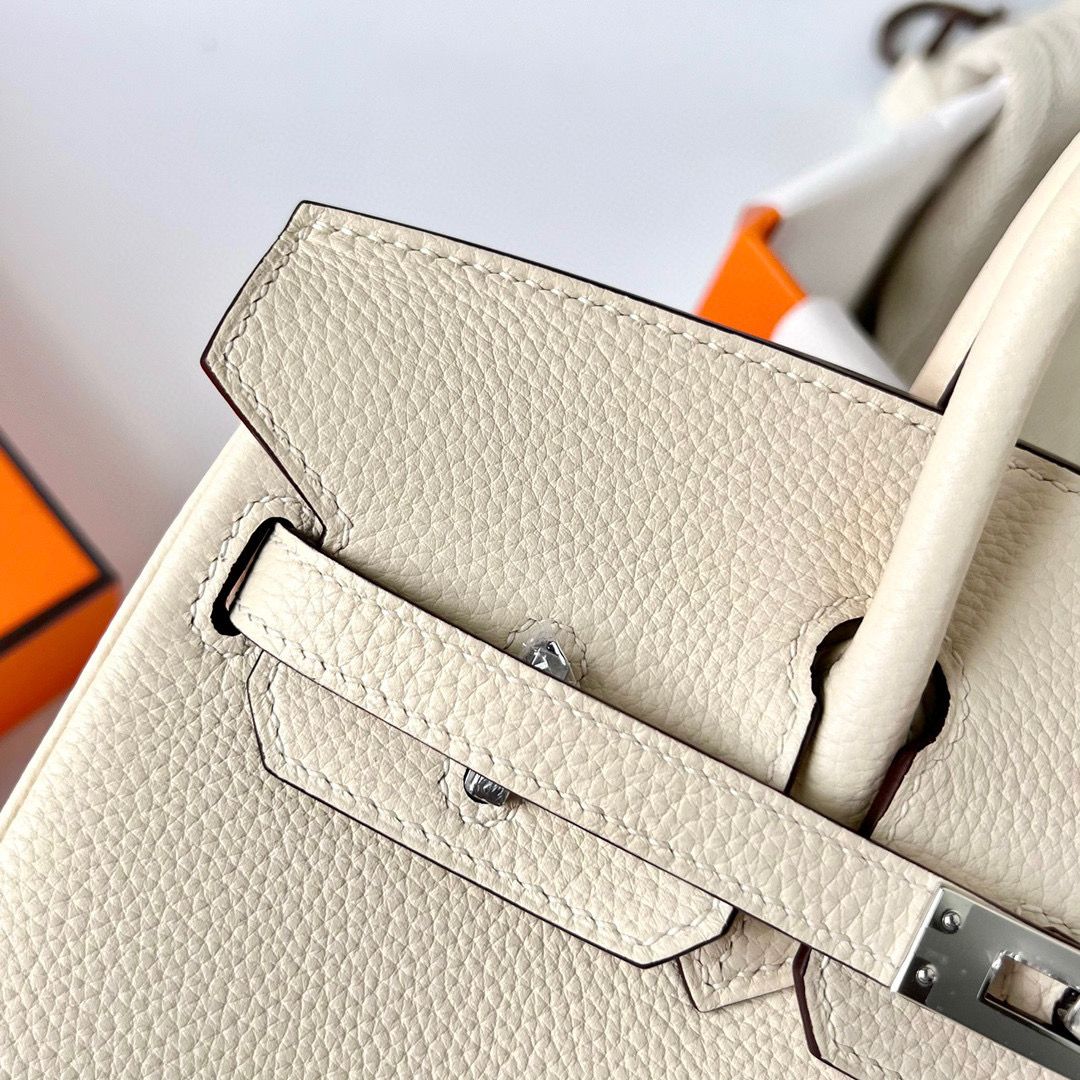 BIRKIN 25CM TOGO I2 NATA PHW