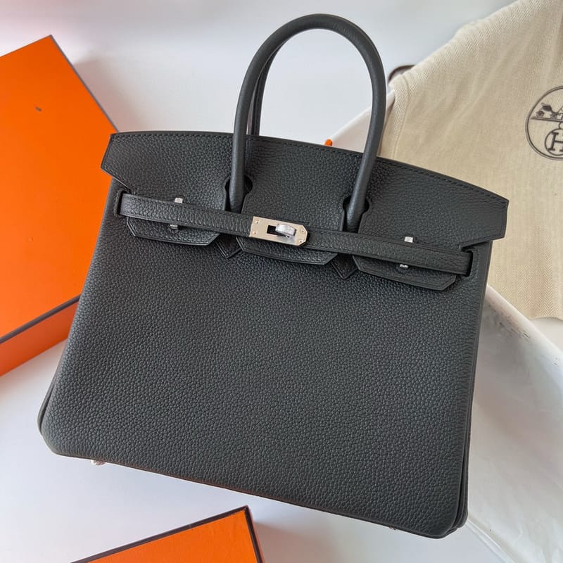 Birkin 25cm Clemence 89 Noir Phw