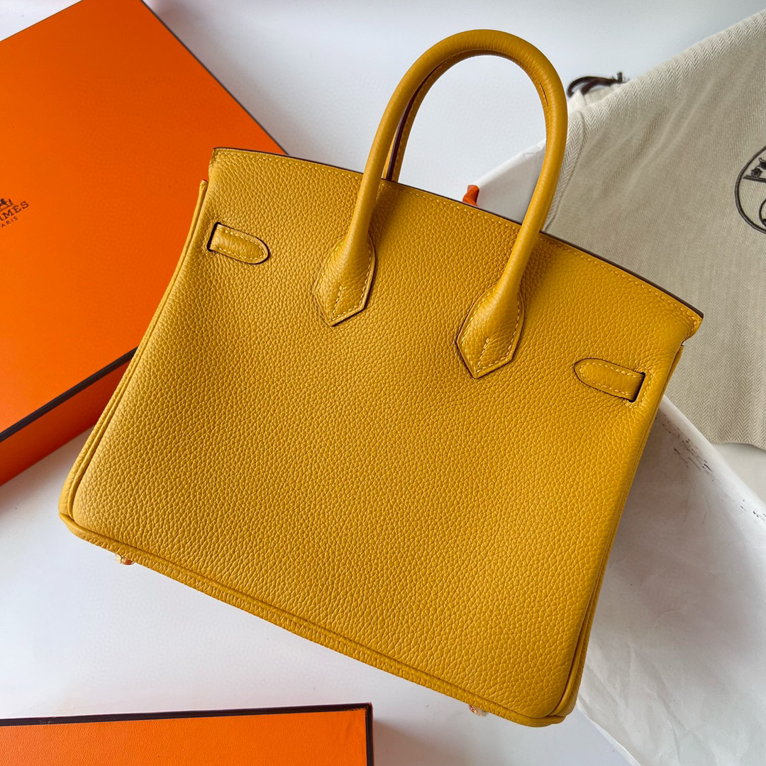 BIRKIN 25CM TAURILLON CLEMENCE 9D JAUNE AMBE GHW BIRKIN 25CM TAURILLON CLEMENCE 9D JAUNE AMBE GHW