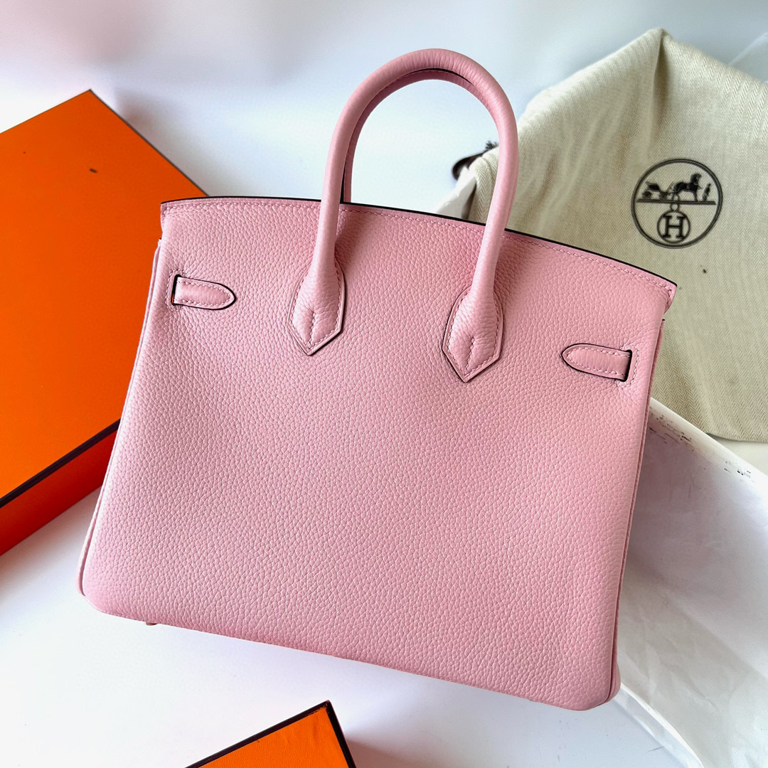 BIRKIN 25CM TAURILLON CLEMENCE 3Q ROSE SAIURA PHW BIRKIN 25CM TAURILLON CLEMENCE 3Q ROSE SAIURA PHW