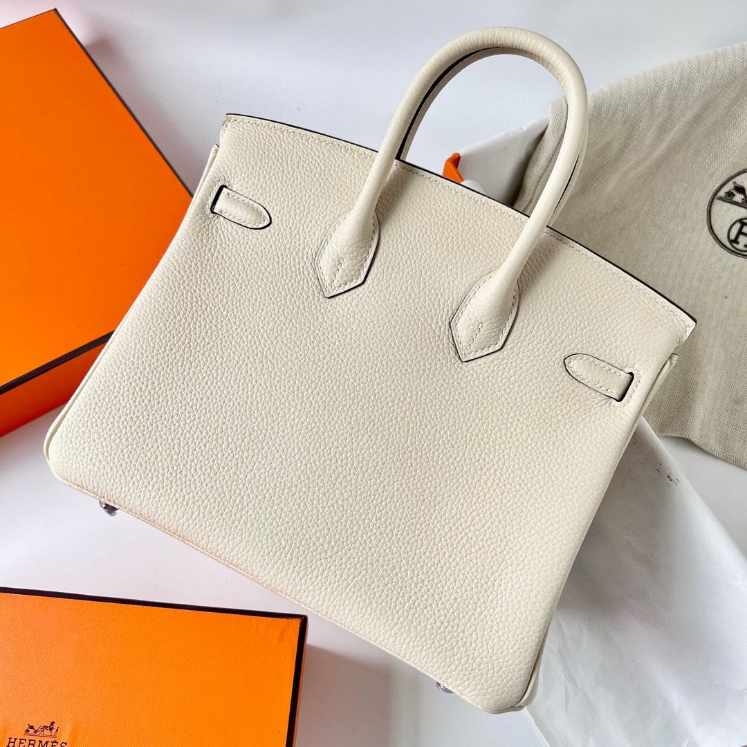BIRKIN 25CM TOGO I2 NATA PHW