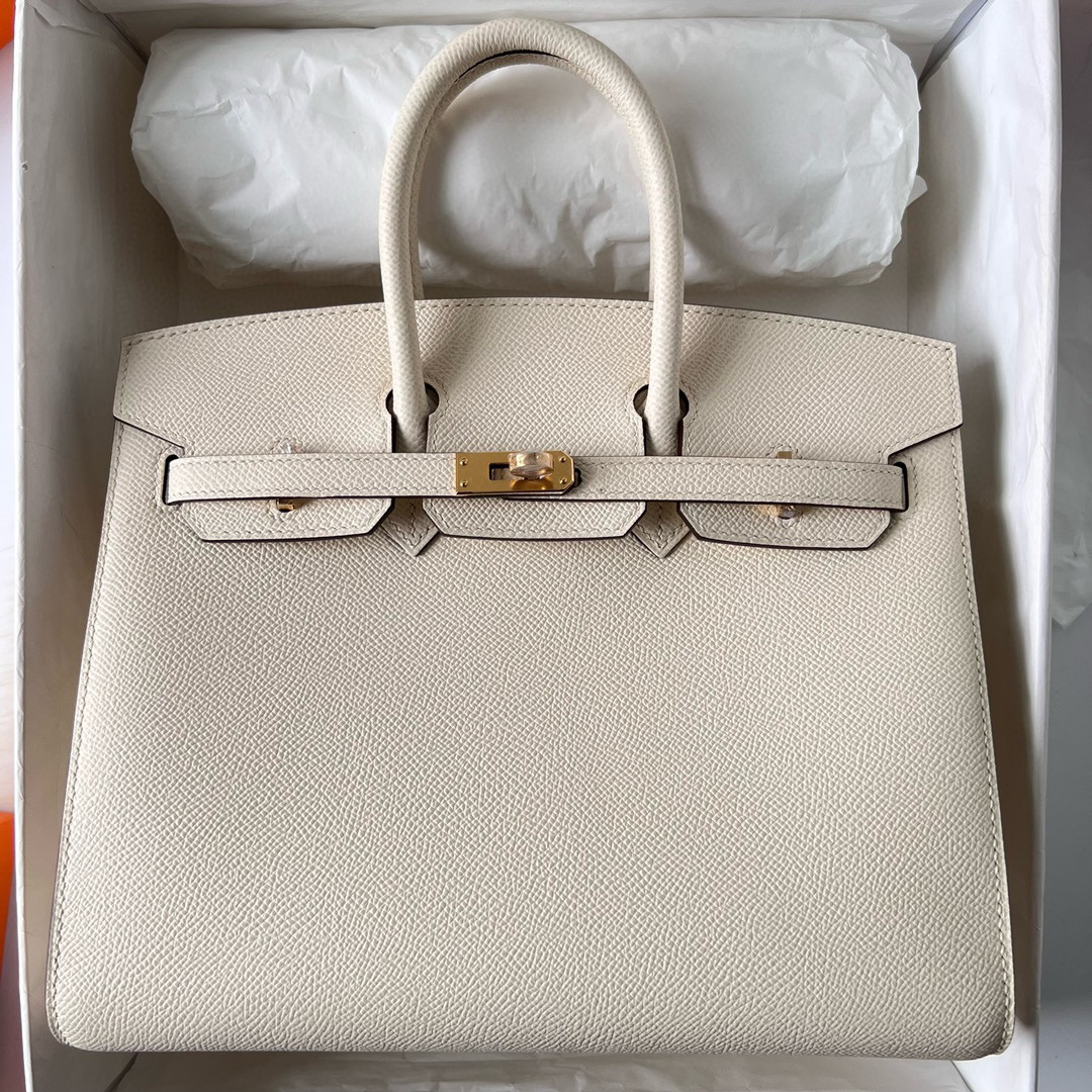 BIRKIN 25CM SELLIER EPSOM I2 NATA GHW BIRKIN 25CM SELLIER EPSOM I2 NATA GHW