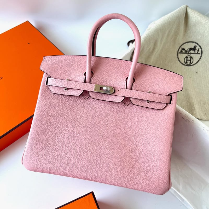 Birkin 25cm Togo 3Q Rose Sakura Phw