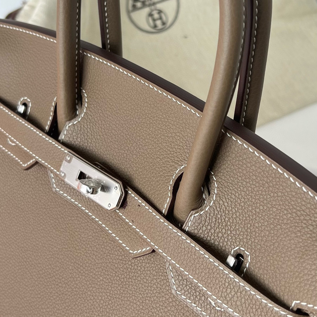 BIRKIN 30CM TAURILLON CLEMENCE 18 ETOUPE PHW BIRKIN 30CM TAURILLON CLEMENCE 18 ETOUPE PHW