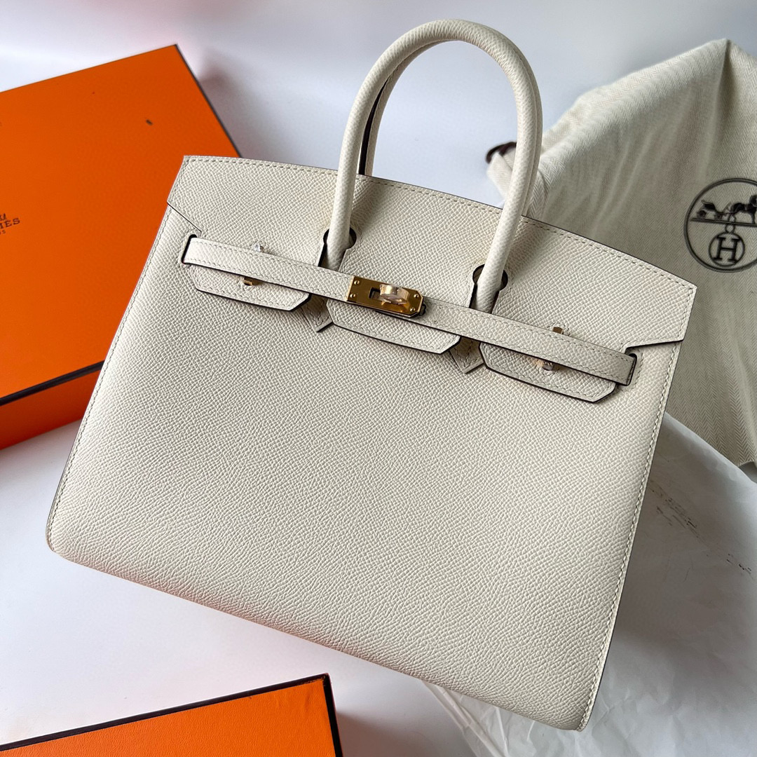 BIRKIN 25CM SELLIER EPSOM I2 NATA GHW BIRKIN 25CM SELLIER EPSOM I2 NATA GHW